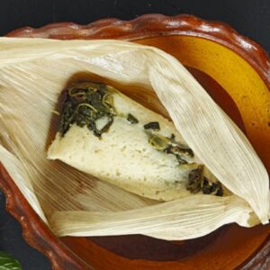 Black Bean and Spinach Tamales