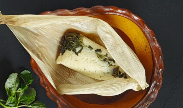 Black Bean and Spinach Tamales